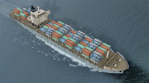 Cargo Container Ship 3d Model In Commercial 3dexport