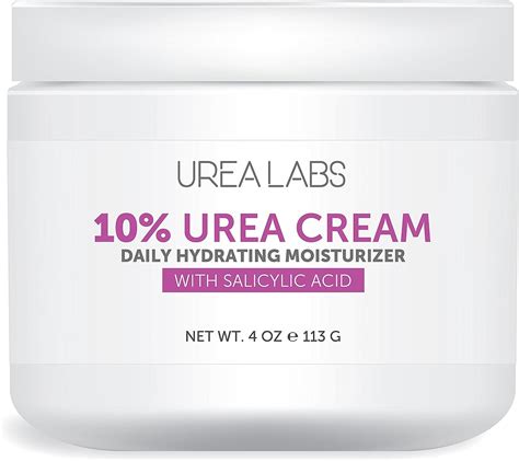 Urea Cream Skin Care Moisturizer With Salicylic Acid Aloe Vera Gel Jojoba Oil Ml