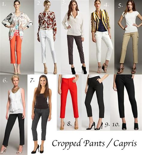 How To Wear Capris Or Cropped Pants Your Complete Guide Capri Pants