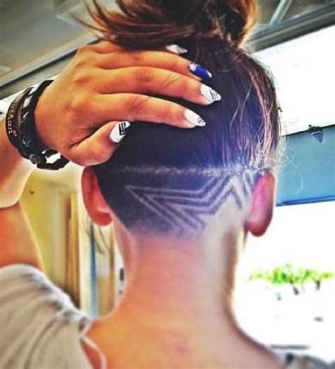 The New Hair Trend Secret Undercut Hair Tattoos