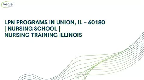 Ppt Lpn Programs In Union Il 60180 Nursing School Nursing Training