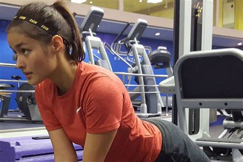 Look Liza Hits The Gym After Getting Darna Role Abs Cbn News