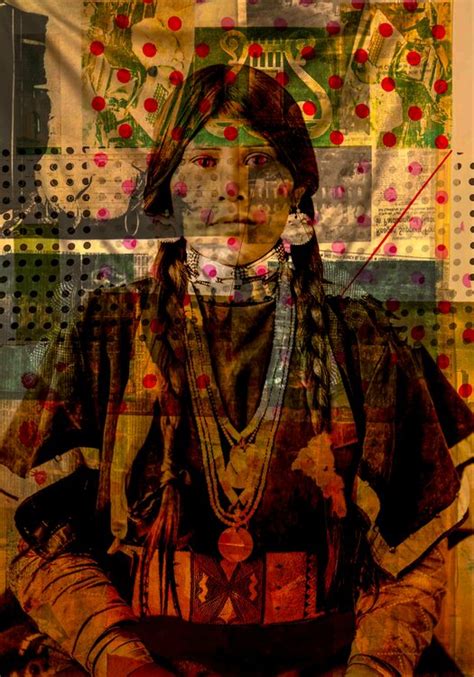 native american squaw 1 by thomas dellert 2021 photography digital on metal singulart