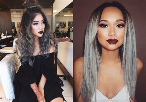 Hairstyles Magnifying Ombre Grey Hair Colors Want To Prepare To