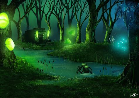 Valheim Swamp Art Print fan Art Gift for Him/her - Etsy UK