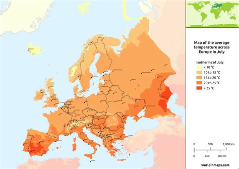Climate Of Europe World In Maps