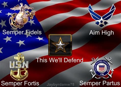 United States Military Branches I Dont Care Which One You Belong To