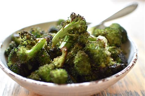 Roasted Broccoli With Two Spoons