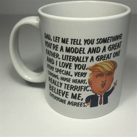 Very Special Dad Donald Trump Fathers Day Coffee Mug Trump Christmas
