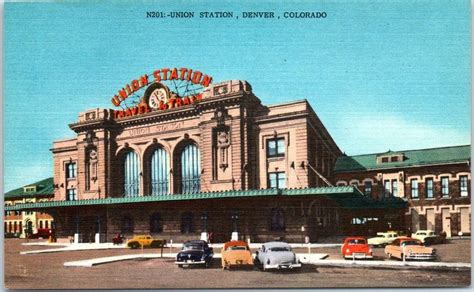 Union Station Denver 1940s Union Station Denver Union Station Colorado