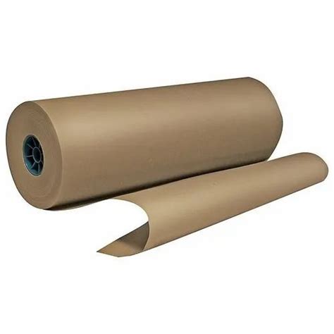 Brown Plain Kraft Paper Roll For Packaging Gsm Gsm At Rs Kg In Tiruchirappalli