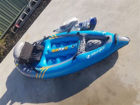 Inflatable Kayak Sevylor K1 Quickpak Boat Canoe For Sale From Australia