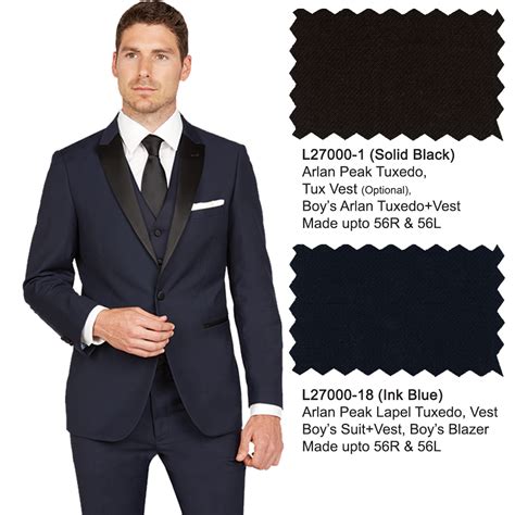 Sold Out 1 Button Tuxedo In Black And Navy In Ca Ny Nj Il Moda