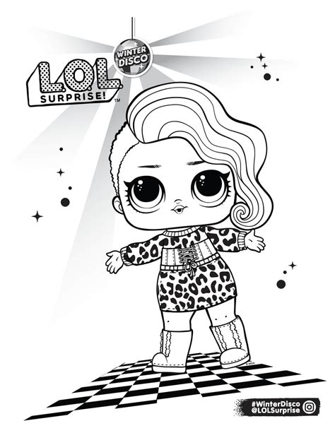 Lol Glitter Globe Coloring Pages L O L Surprise Glam Glitter Series List Of Characters