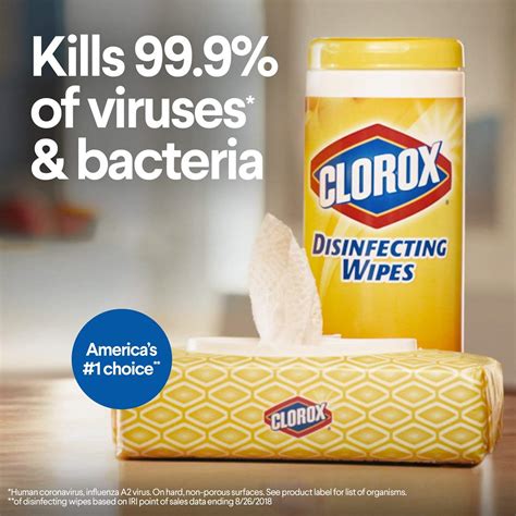 Bleach and vinegar are effective cleaning agents when used separately. Clorox Disinfecting Wipes Value Pack,Crisp Lemon and Fresh ...