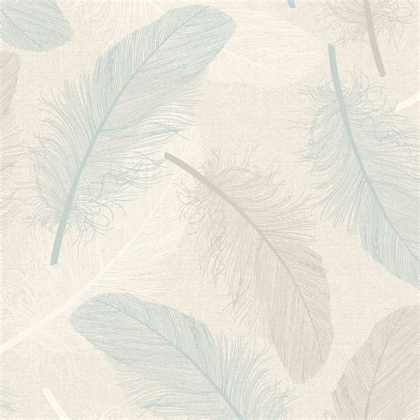 Sample Holden Maisey Feather Pattern Wallpaper Leaf Glitter Motif