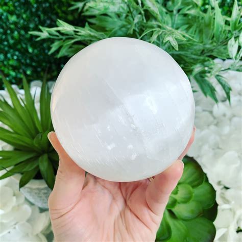 Selenite Sphere