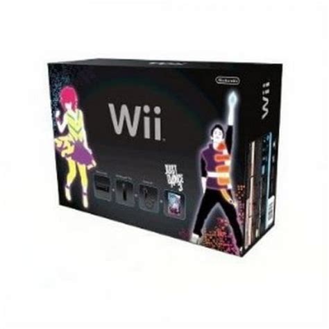 Refurbished Nintendo Wii Console With Just Dance 3 Bundle Black