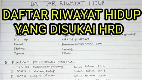 Langkah-langkah Download Daftar Riwayat Hidup TNI AD dalam Format PDF