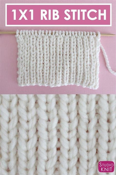 When you're feeling more confident in your arm knitting capabilities using the basic knit stitch and want something different, watch this video to learn how to do how to do a purl stitch. How to Knit the 1X1 RIB Stitch Pattern with | Rib stitch ...