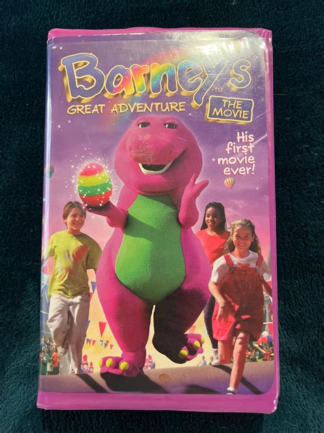 Barneys Great Adventure Vhs Video Barney Movie Purple Dinosaur Sexiz Pix