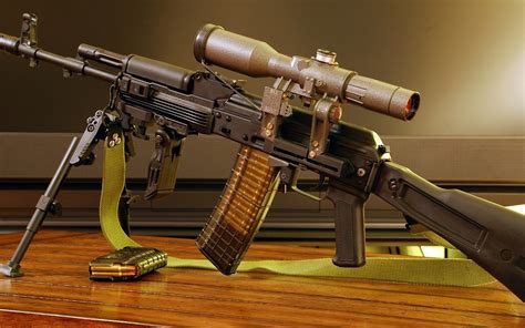 Download Kalashnikov Ak 101 Man Made Assault Rifle Hd Wallpaper