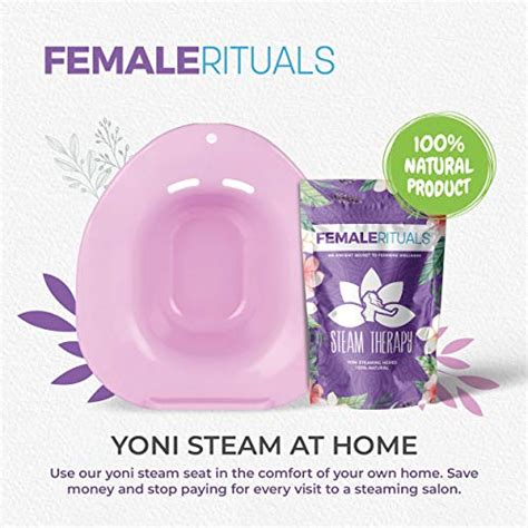 Female Rituals Yoni Steam Seat Kit With Yoni Steam Herbs 4 Ounce