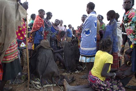 Female Genital Mutilation Young Kenyan Girls Take Part In Tribal Ceremony