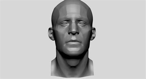 Male Head Planes 3d Model 3d Printable Cgtrader