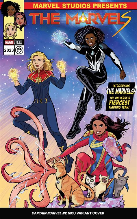 Captain Marvel Variant Covers Celebrate The Mcu