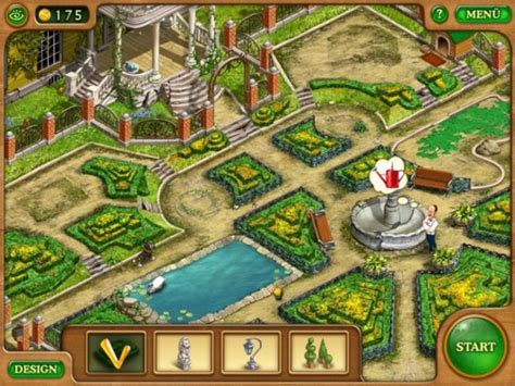 Garden (outdoor area containing one or more types of plants, usually plants grown for food or ornamental purposes) orchard (garden or an area of land. Garten pc spiel