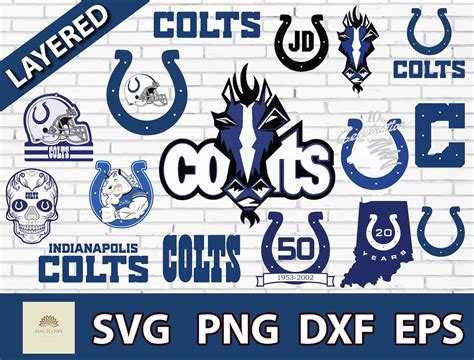 Indianapolis Colts Logo Nfl Football Svg Cut File For Cricut Etsy