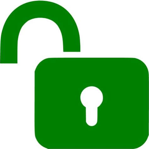 Large collections of hd transparent unlock png images for free download. Green unlock icon - Free green padlock icons