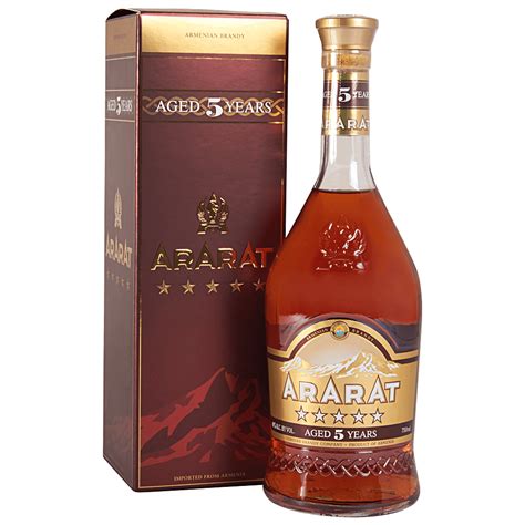 Ararat Brandy 5 Year 750 Ml Applejack