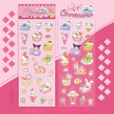 Sanrio Stickers Hobbies And Toys Stationery And Craft Other Stationery