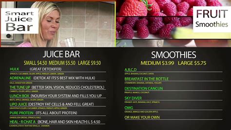 Trendymami.com has been visited by 10k+ users in the past month Menu Smart Juice Bar - YouTube