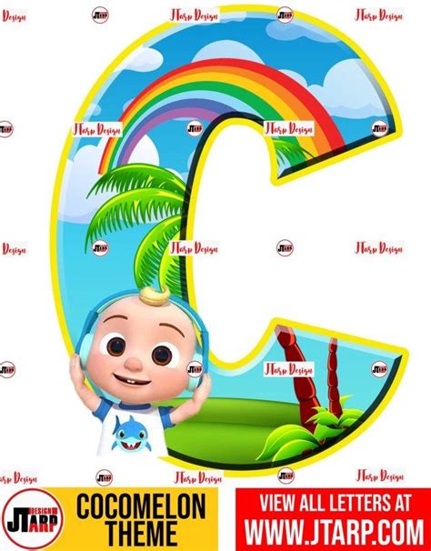 Letter C Cocomelon Free Printables Letters And Numbers Free