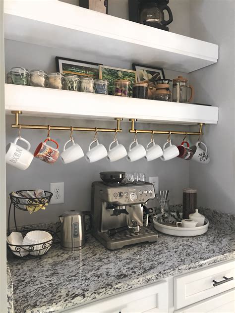 Simple Coffee Station At Home For Small Room Home Decorating Ideas