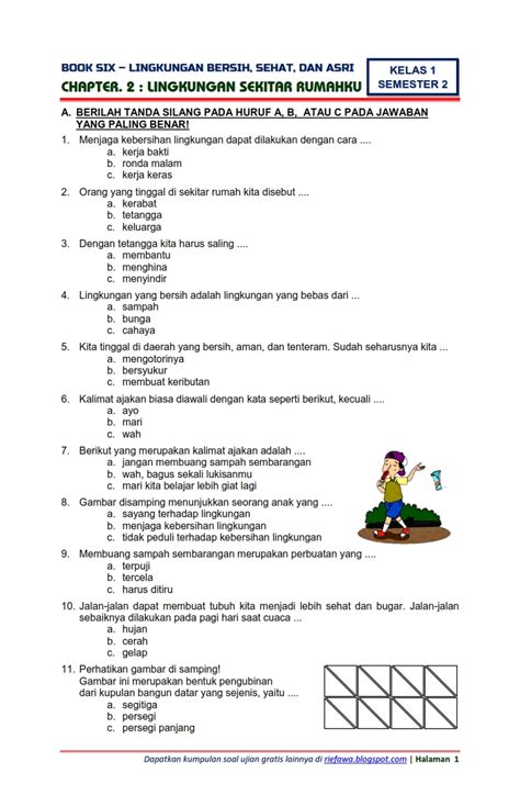 Soal Bahasa Indonesia Kelas 2 Sd Omlio