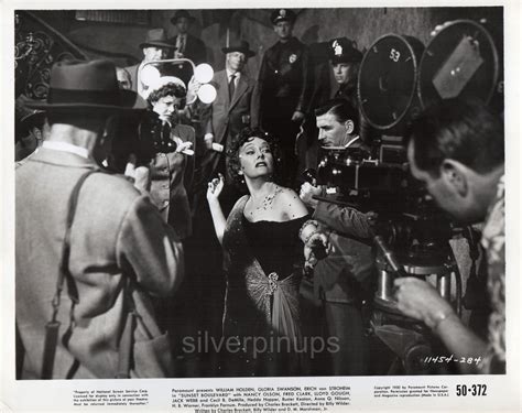 Orig Gloria Swanson As Norma Desmond Iconic Scene Sunset Boulevard Silverpinups