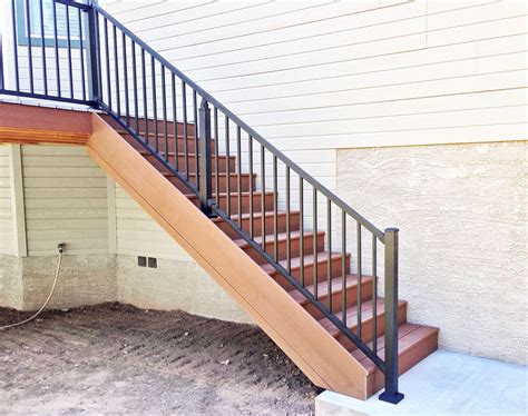 Trex Stairs With Trex Signature Handrails In Flagstaff Az Trex Stairs