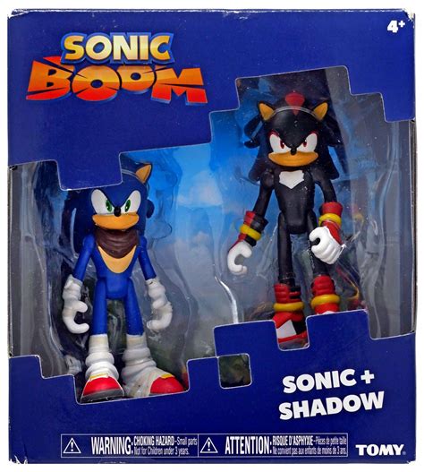 Sonic The Hedgehog Sonic Boom Shadow Sonic 3 Action Figure 2 Pack Tomy