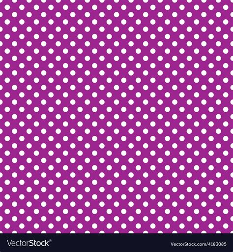 Seamless Purple Polka Dot Royalty Free Vector Image