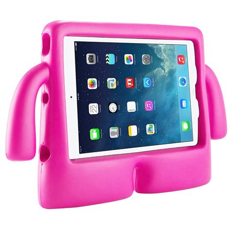 Childrens Ipad 2 3 4 Case Lightweight Stand And Eva Foam Handle Pink