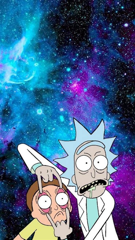 Custom canvas wall murals rick and morty poster rick and morty wall stickers office anime wallpaper kids room decorations 2909. Rick And Morty Phone Wallpaper | Iphone wallpaper rick and ...