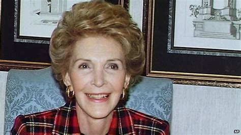 Obituary Nancy Reagan Bbc News
