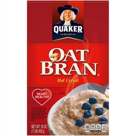 Quaker Oat Bran Hot Cereal 16 Oz Qfc