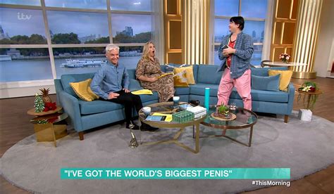 Philip Schofield Shocked By Worlds Largest Penis Live On This Morning Extraie