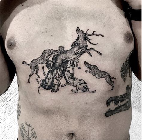 Pin By Nia On Tattoo Dark Tattoo Lamb Tattoo Body Art Tattoos