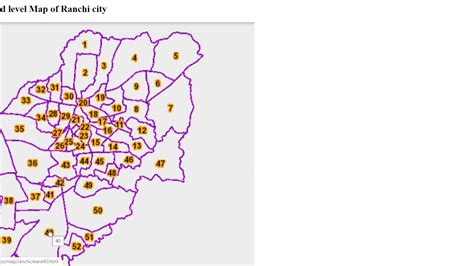 Interactive Ward Level Map Of Ranchi City Youtube